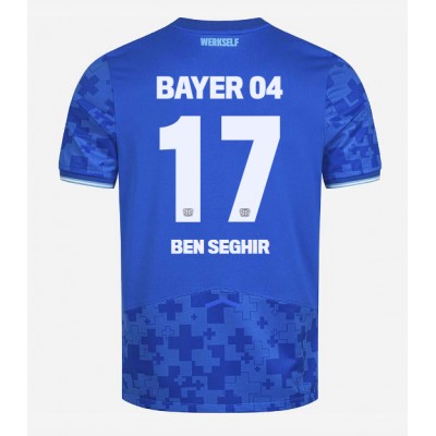 Moški Nogometni dresi Bayer Leverkusen Eliesse Ben Seghir #17 Tretji 2025-26 Kratek Rokav Moški Nogometni dresi Bayer Leverkusen Eliesse Ben Seghir #17 Tretji 2025-26 Kratek Rokav